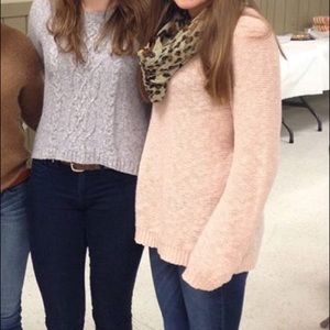 Blush pink sweater